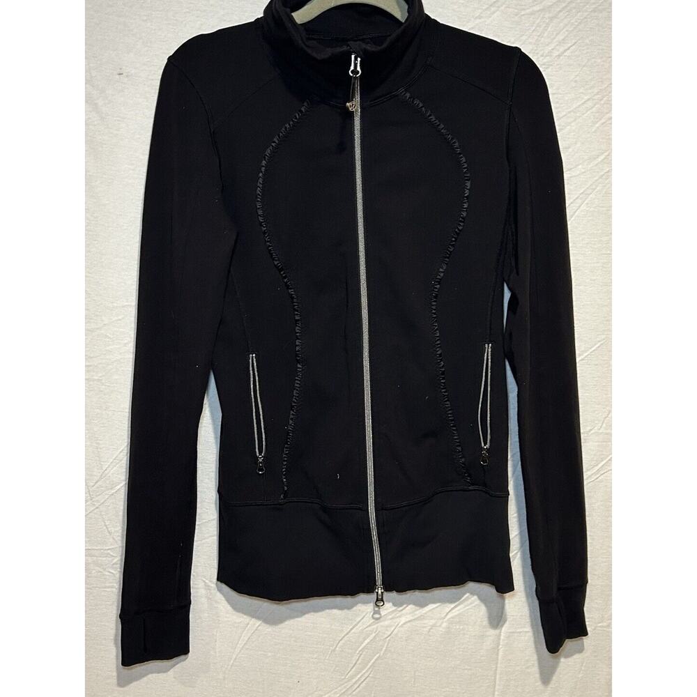 Lululemon Women's Nice Asana Jacket In Black Size US 6
